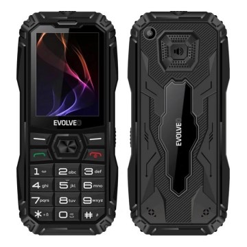 Evolveo - MaxPhone A1 Dual SIM knoptelefoon, zwart