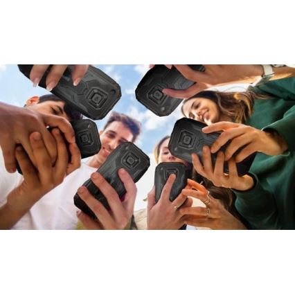 Evolveo - MaxPhone A1 Dual SIM knoptelefoon, zwart