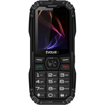 Evolveo - MaxPhone A1 knoptelefoon Dual-SIM zwart