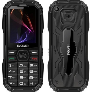 Evolveo - MaxPhone A1, knoptelefoon met Dual SIM, zwart