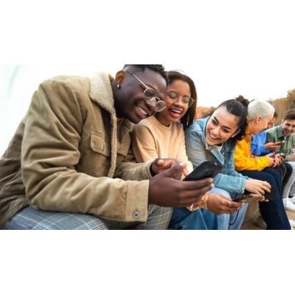 Evolveo - MaxPhone A1, knoptelefoon met Dual SIM, zwart