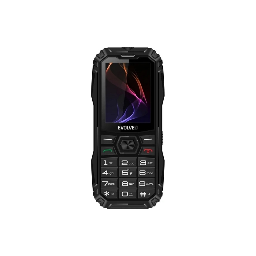 Evolveo - MaxPhone A1 toetsentelefoon Dual SIM zwart