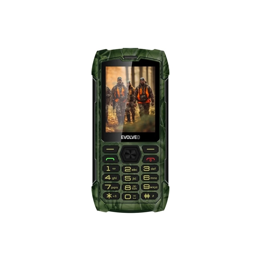 Evolveo - StrongPhone H1, waterdichte Dual SIM-telefoon in jachtcamouflage
