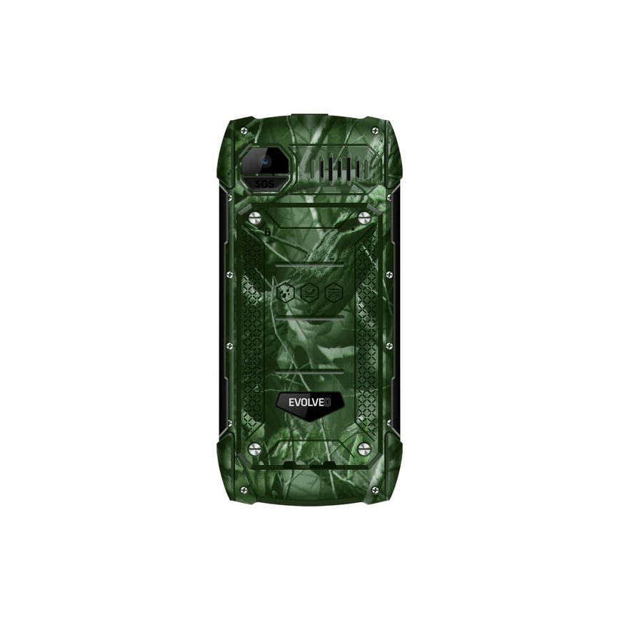 Evolveo - StrongPhone H1, waterdichte Dual SIM-telefoon in jachtcamouflage