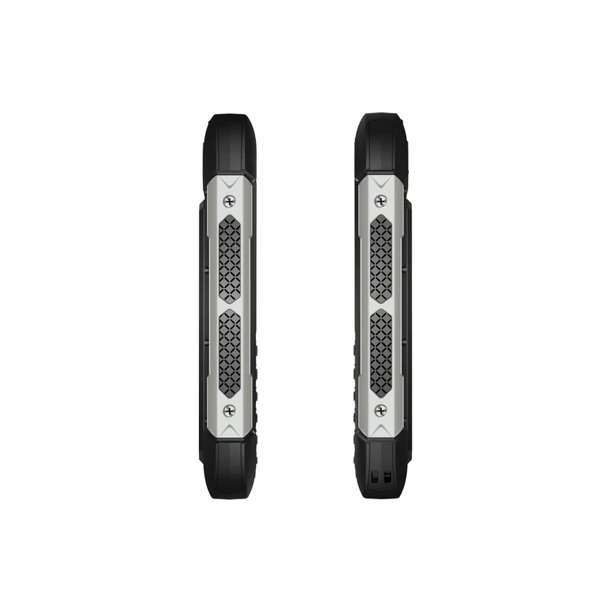 Evolveo - StrongPhone H1, waterdichte Dual SIM-telefoon, zwart-zilver