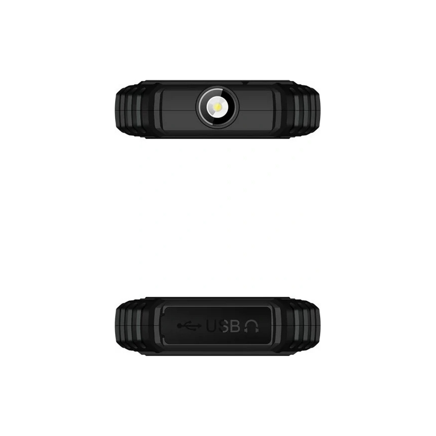 Evolveo - StrongPhone Q1, waterdichte Dual SIM-telefoon, zwart