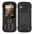 Evolveo - StrongPhone Q1 waterdichte Dual-SIM-telefoon zwart/oranje