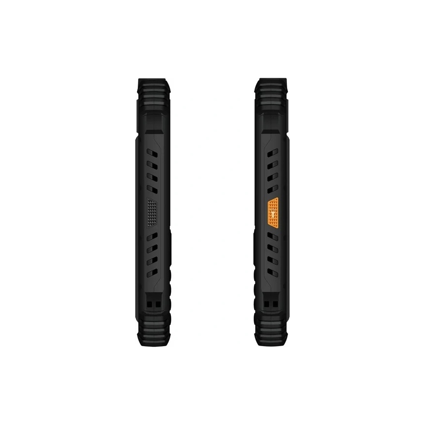 Evolveo - StrongPhone Q1, waterdichte Dual-SIM-telefoon, zwart-oranje