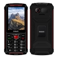 Evolveo - StrongPhone W4 waterdichte Dual SIM-telefoon zwart/rood