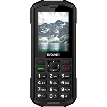 Evolveo - StrongPhone X5, waterdichte Dual SIM-telefoon, zwart - grijs