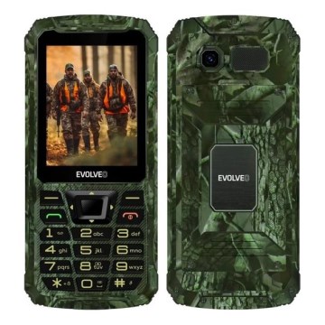 Evolveo - StrongPhone Z6, waterdichte Dual SIM-telefoon in jachtcamouflage