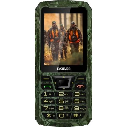 Evolveo - StrongPhone Z6, waterdichte Dual SIM-telefoon in jachtcamouflage