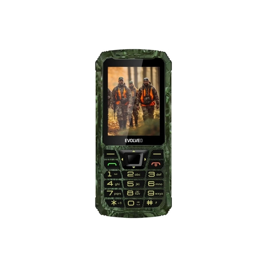 Evolveo - StrongPhone Z6, waterdichte Dual SIM-telefoon in jachtcamouflage