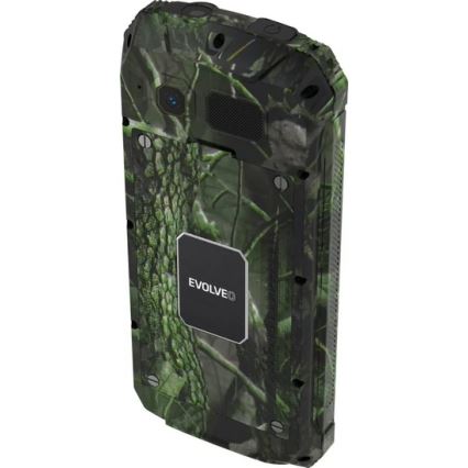 Evolveo - StrongPhone Z6, waterdichte Dual SIM-telefoon, jachtcamouflage