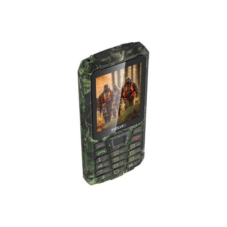 Evolveo - StrongPhone Z6 waterdichte Dual SIM-telefoon met jachtcamouflage