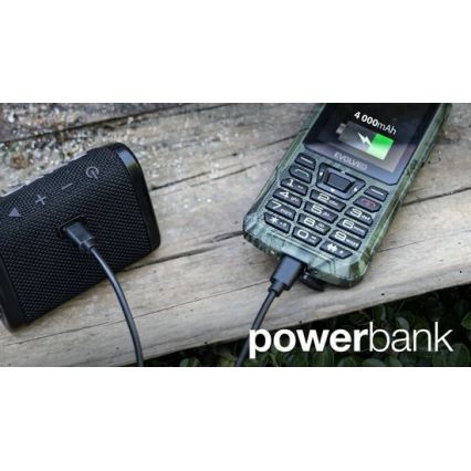 Evolveo - StrongPhone Z6 waterdichte Dual SIM-telefoon met jachtcamouflage
