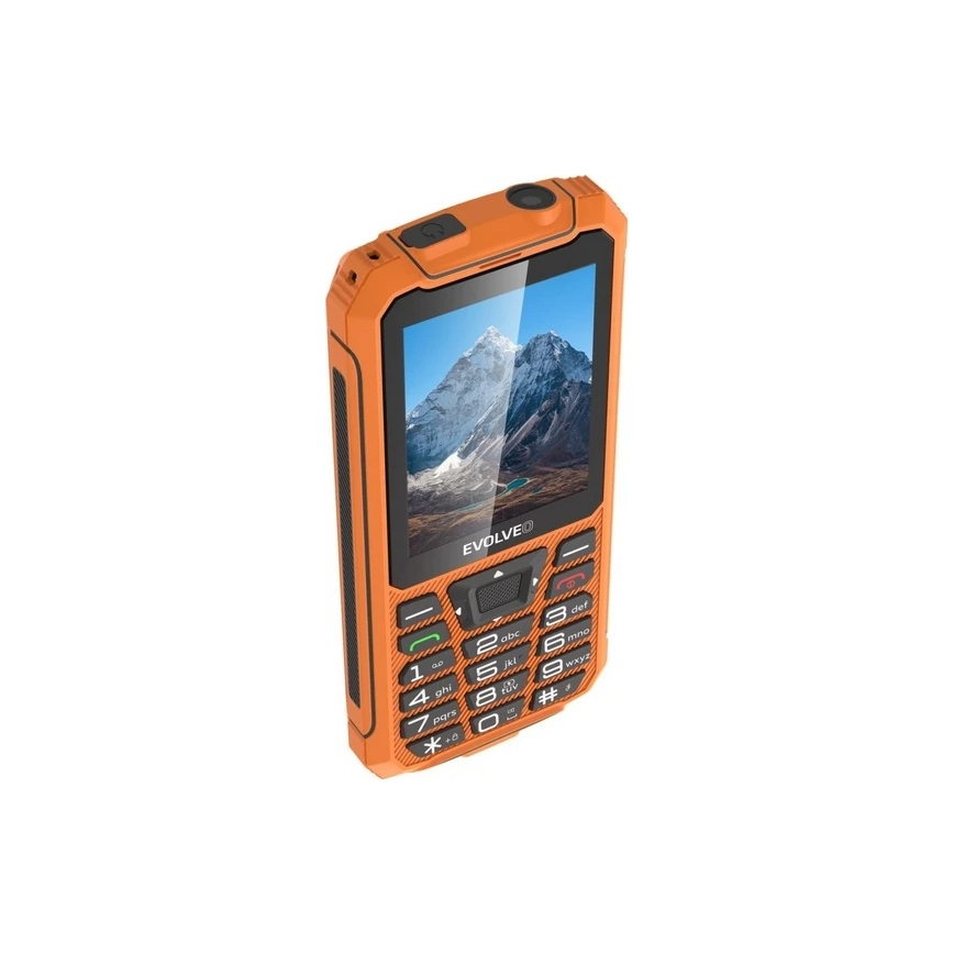 Evolveo - StrongPhone Z6, waterdichte Dual-SIM-telefoon, oranje