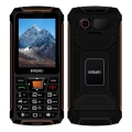 Evolveo - StrongPhone Z6 waterdichte Dual SIM-telefoon zwart/oranje
