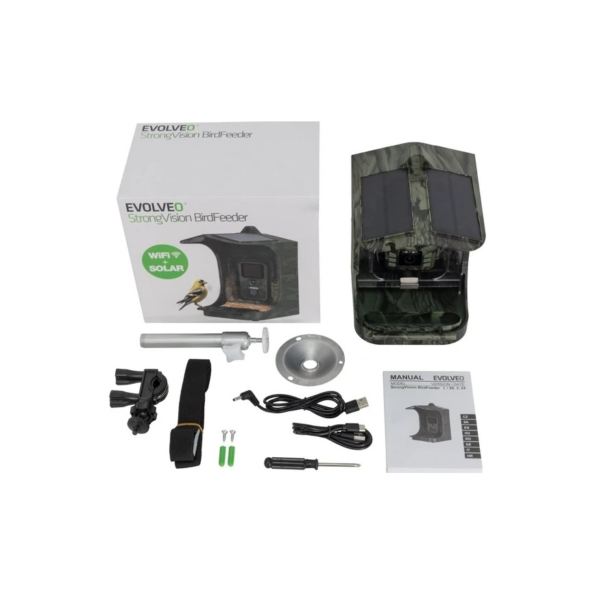 Evolveo - StrongVision BirdFeeder - slimme vogelvoederstation met camera