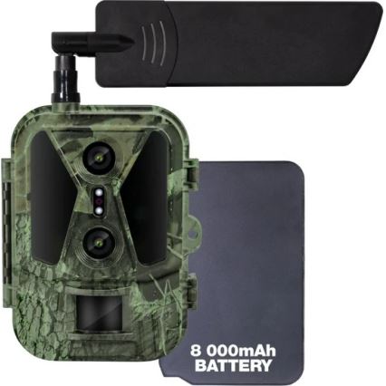 Evolveo - StrongVision Dual PRO 4G wildcamera met automatische 4G-verzending, 16 GB