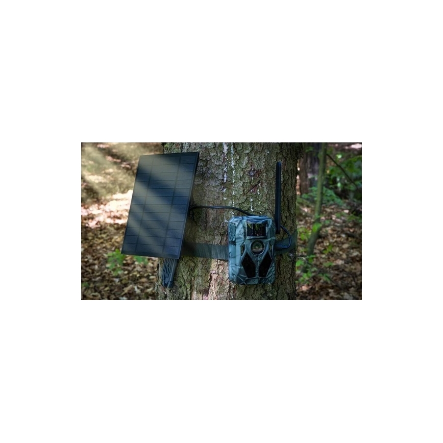 Evolveo - StrongVision Solar 4G wildcamera met app en zonnepaneel