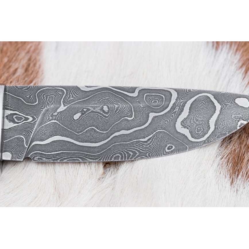 Exclusief Damascus-mes 10 cm bocote/ebbehout