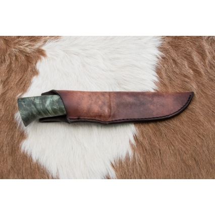 Exclusief Damascus-mes 11,6 cm esdoorn/ebbehout