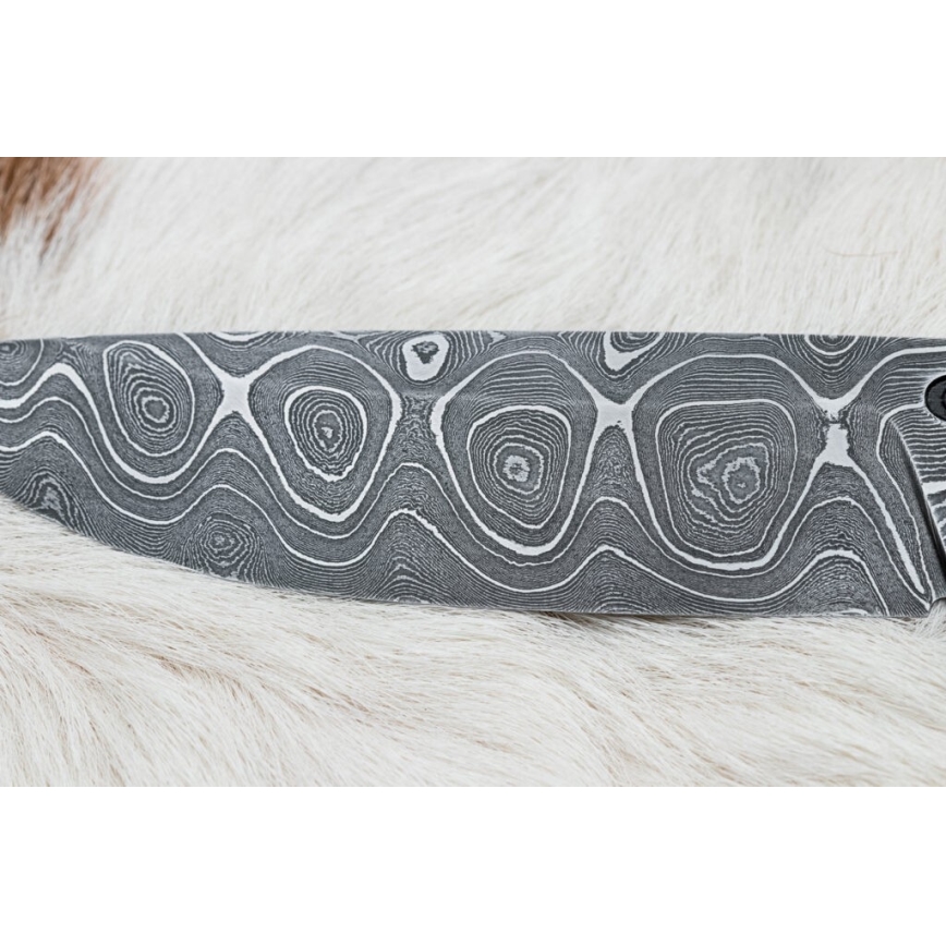 Exclusief Damascus-mes 12,7 cm esdoorn/agaat