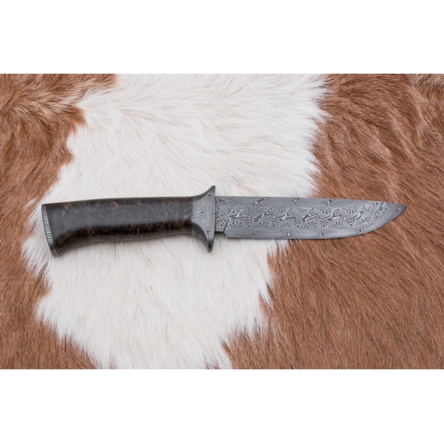 Exclusief Damascus-mes 13,8 cm esdoorn