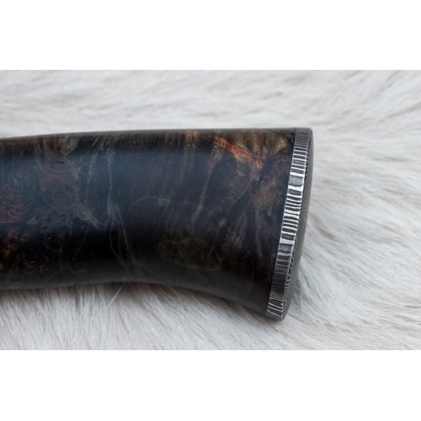 Exclusief Damascus-mes 13,8 cm esdoorn