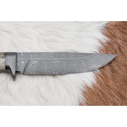 Exclusief Damascus-mes 13 cm kastanjeboom