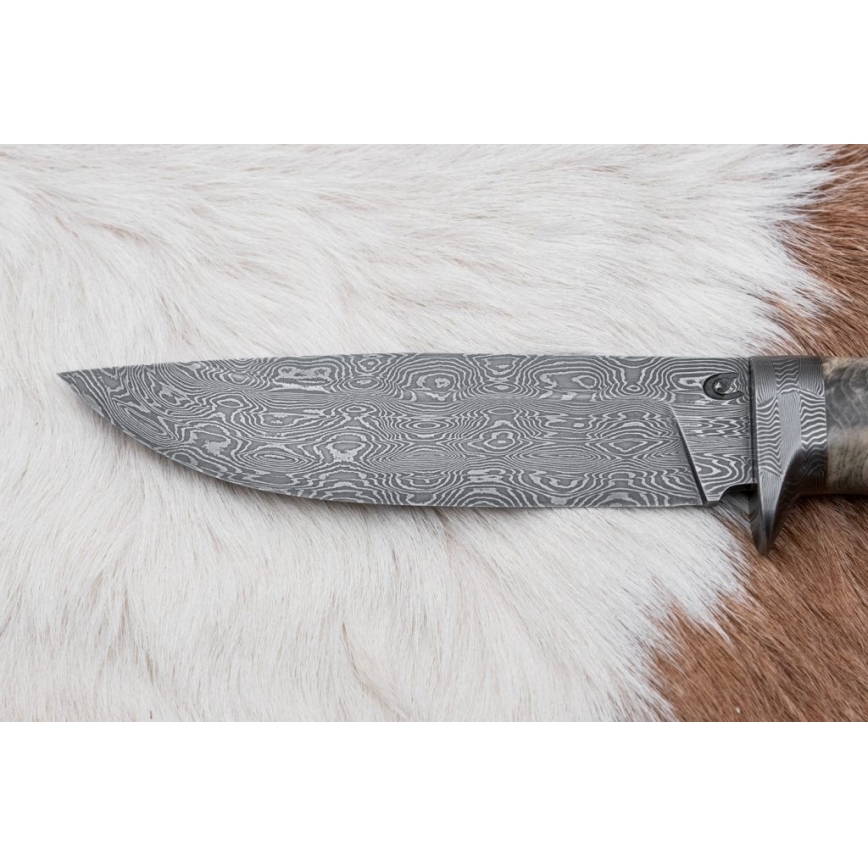 Exclusief Damascus-mes 13 cm kastanjeboom