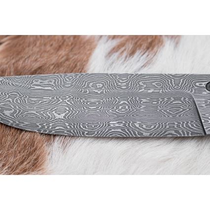 Exclusief Damascus-mes 13 cm kastanjeboom