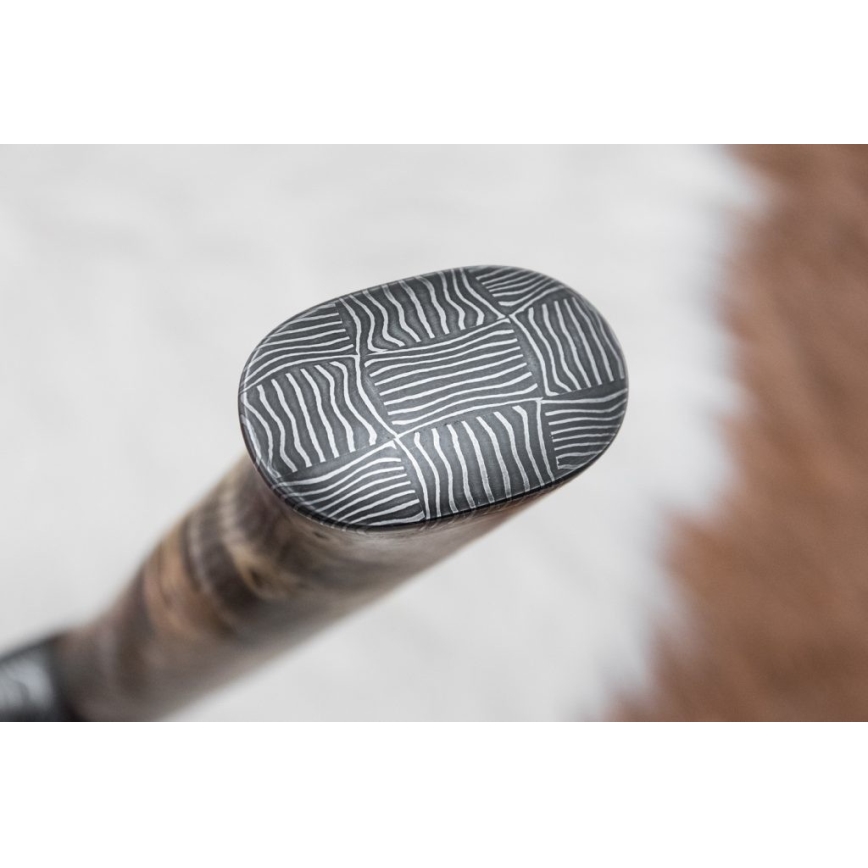 Exclusief Damascus-mes 13 cm kastanjeboom