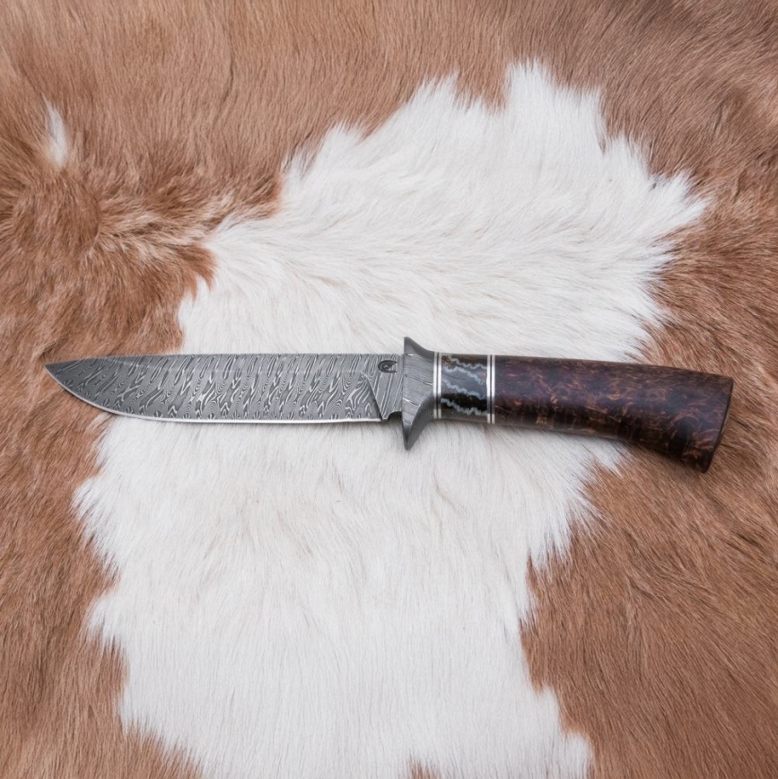 Exclusief Damascus-mes 14,6 cm Berk/mammoet tand