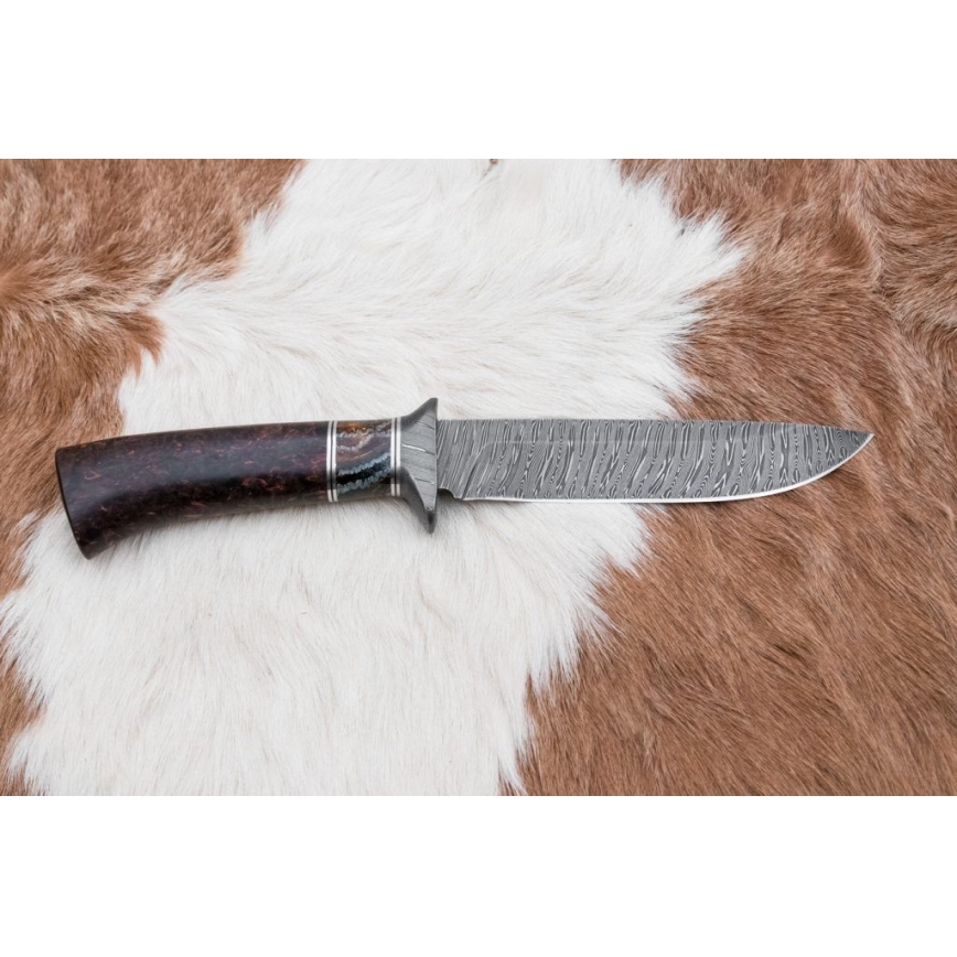 Exclusief Damascus-mes 14,6 cm Berk/mammoet tand