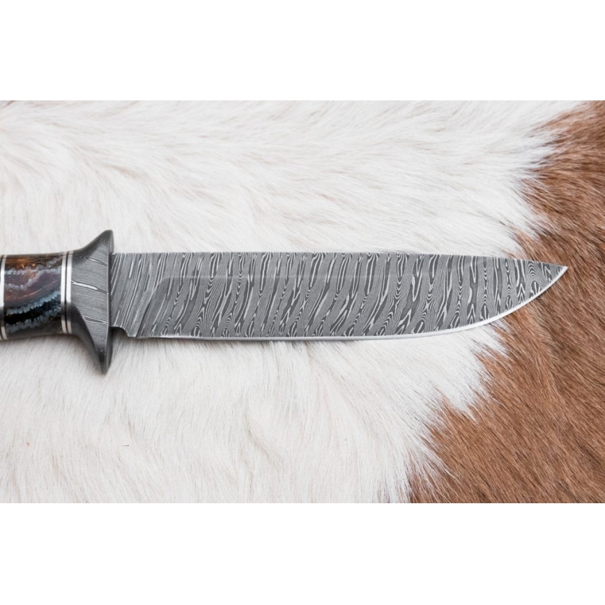 Exclusief Damascus-mes 14,6 cm Berk/mammoet tand