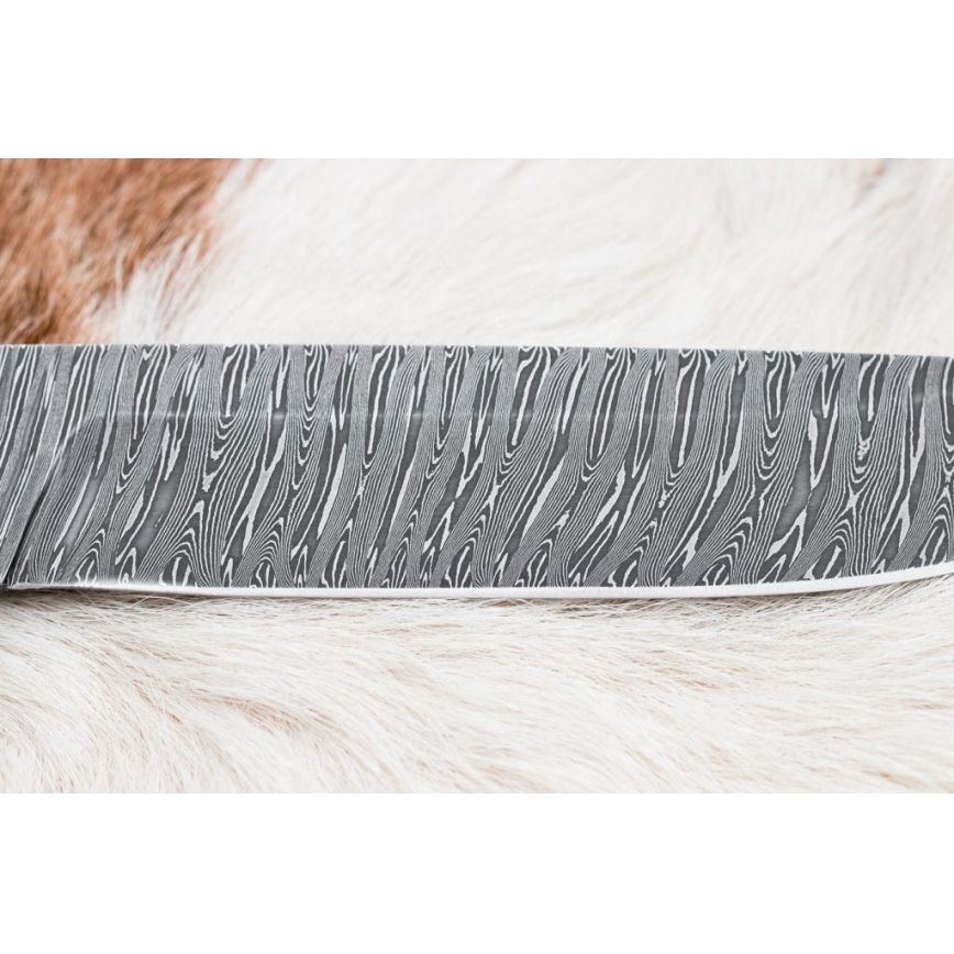Exclusief Damascus-mes 14,6 cm Berk/mammoet tand