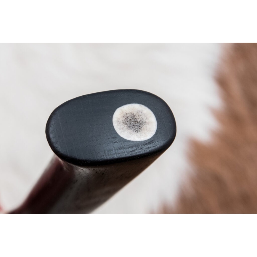 Exclusief Damascus-mes 8,6 cm eiken/kameel bot