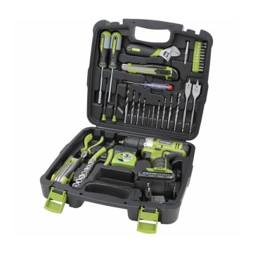 Extol - Accu boormachine met toebehoren 1300 mAh 12V