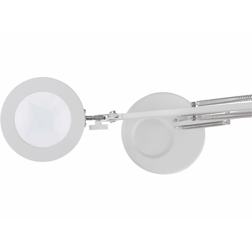 Extol - Dimbare LED tafellamp met een vergrootglas ​ LED/8W/5V 2900/4500/7500K wit