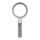 Extol - Dimbare oplaadbare loep met LED‑verlichting, 650 mAh, wit/grijs
