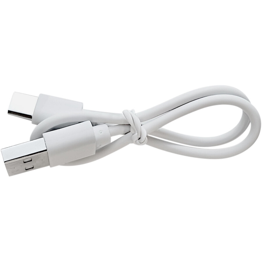 Extol - Dimbare oplaadbare loep met LED‑verlichting, 650 mAh, wit/grijs
