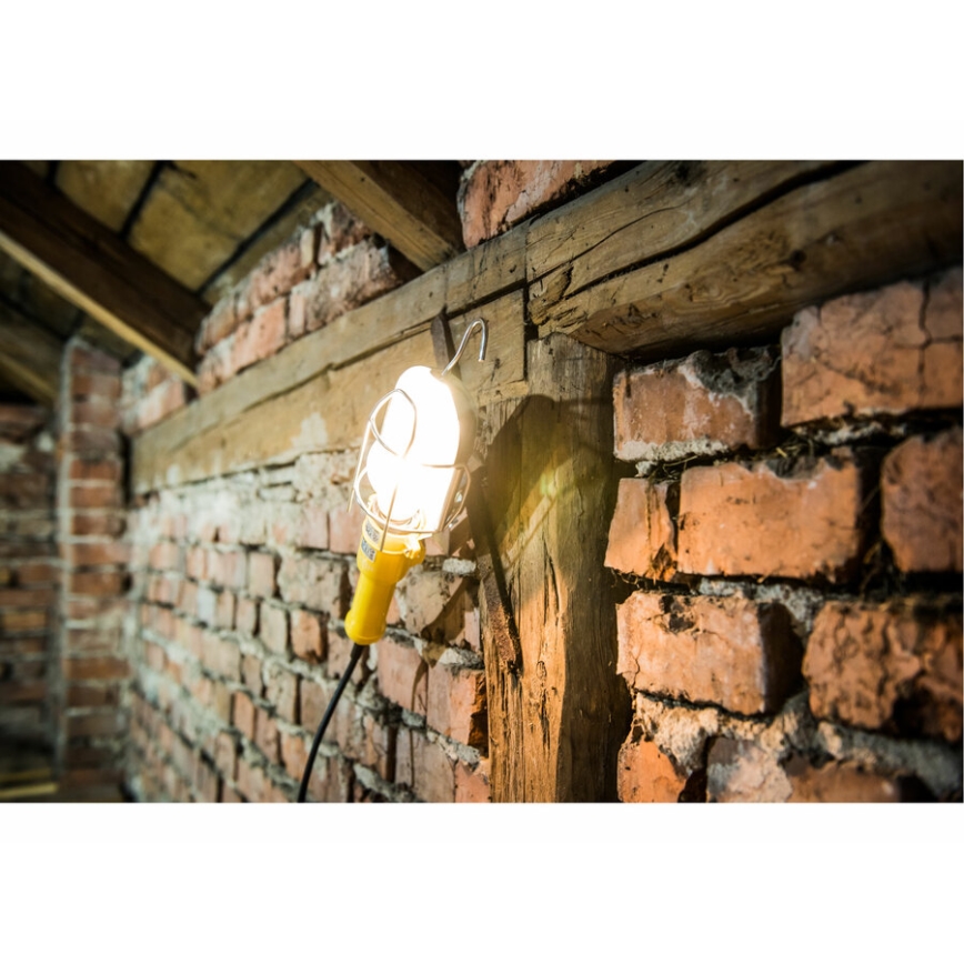 Extol - Draagbare Lamp met Klem 1xE27/60W/230V
