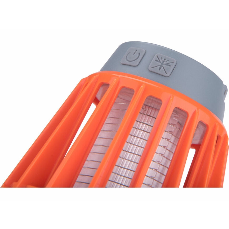 Extol - Draagbare LED Lamp met Insectenval LED/3W/2000 mAh/3,7V IPX6