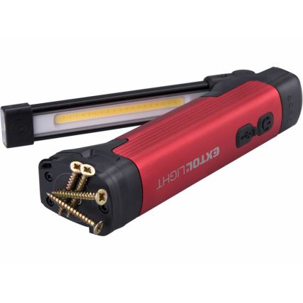 Extol - LED Dimbare oplaadbare werklamp LED/3.7V 2600mAh IPX4