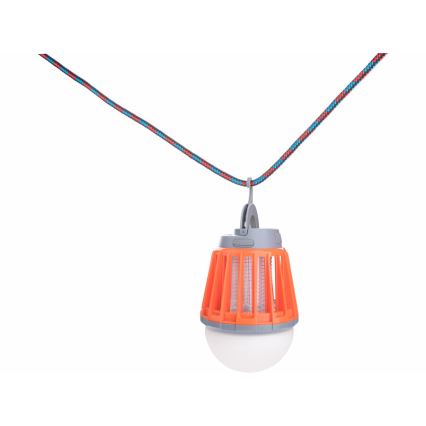 Extol - LED Draagbare lamp met insectenvanger LED/3W/2000 mAh/3,7V IPX6
