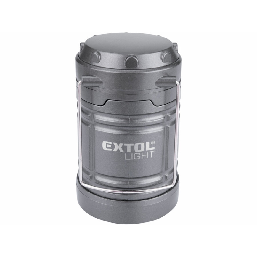 Extol - LED Draaglamp LED/3xAA grijs