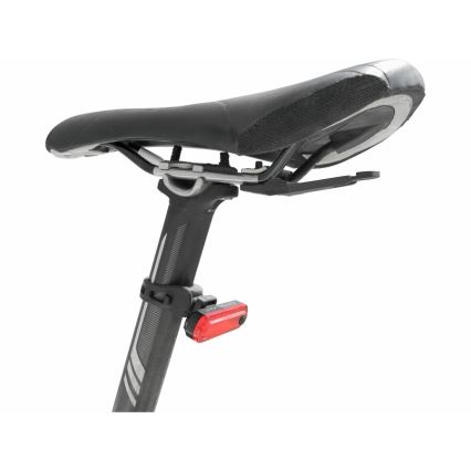 Extol - LED Oplaadbare fietszaklamp achteraan LED/220 mAh 3,7V IPX4