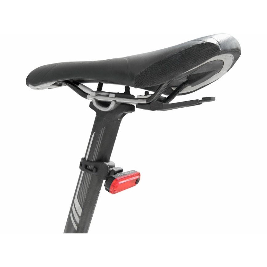 Extol - LED Oplaadbare fietszaklamp achteraan LED/220 mAh 3,7V IPX4